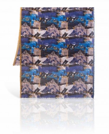 Палантин Унисекс W70.TW4-JAN17669/BLUE